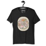 Eat plants save animlas live kindly Unisex t-shirt
